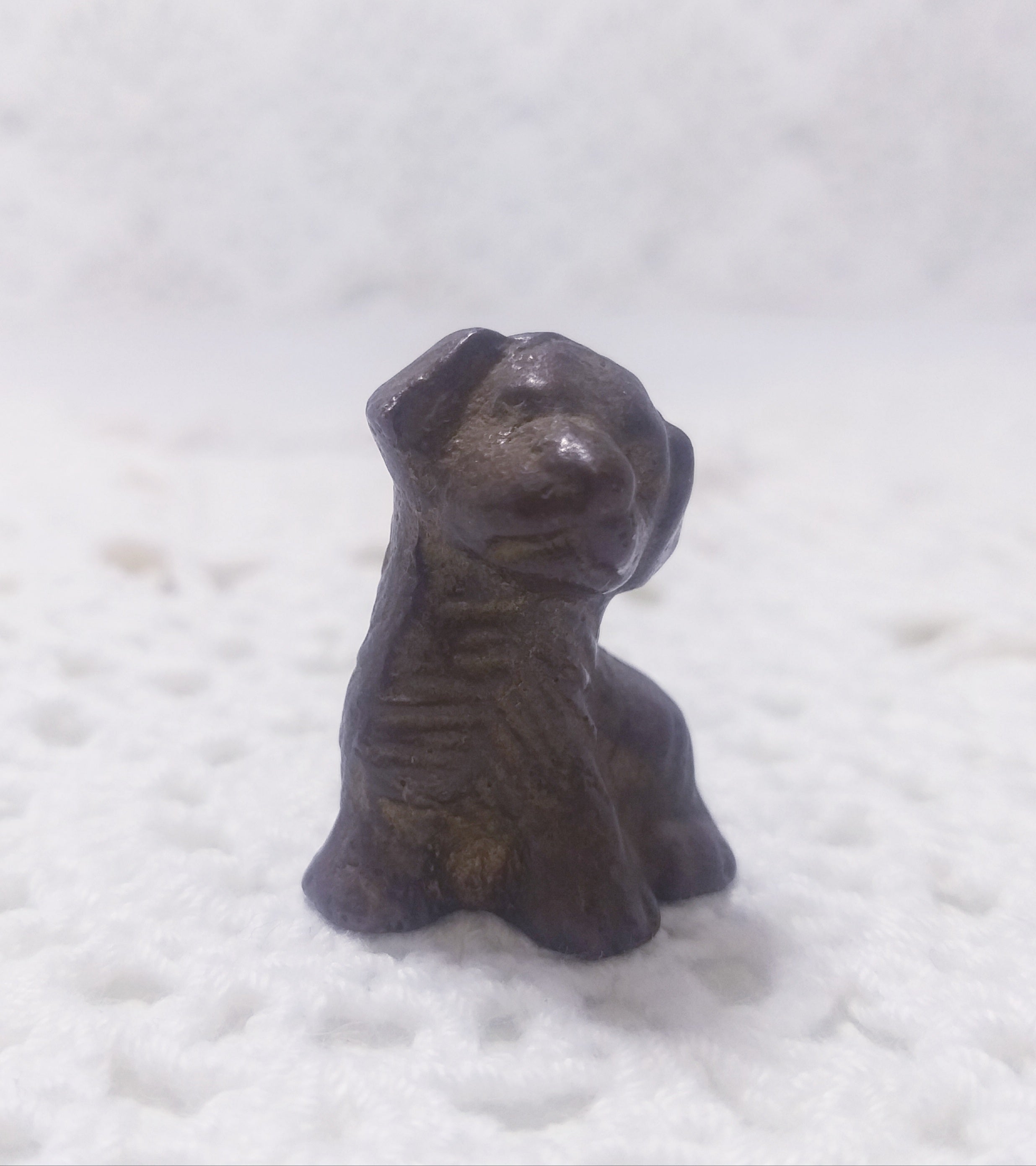 Collectable Printers Tray Miniature – Brass Puppy