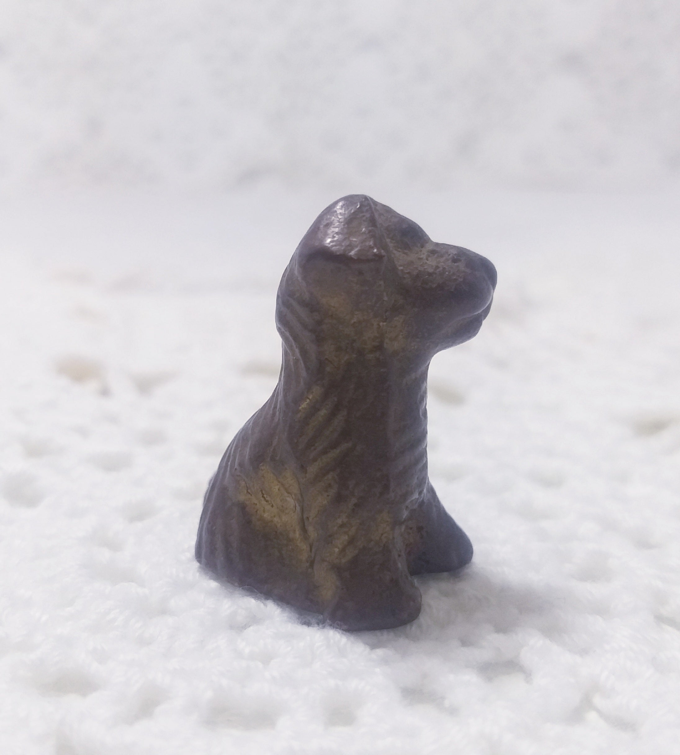 Collectable Printers Tray Miniature – Brass Puppy