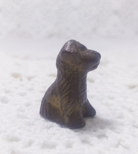 Collectable Printers Tray Miniature – Brass Puppy