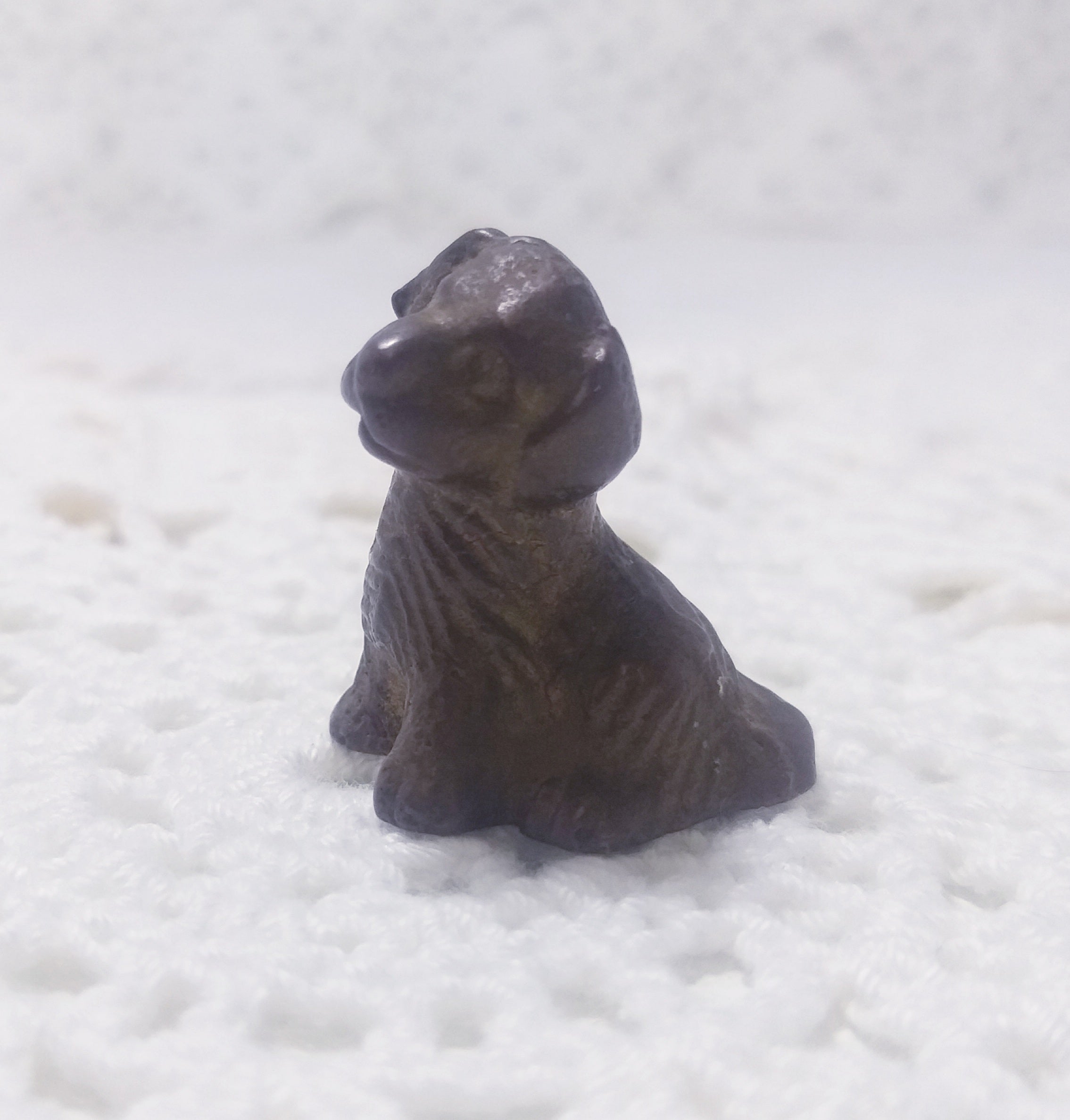 Collectable Printers Tray Miniature – Brass Puppy