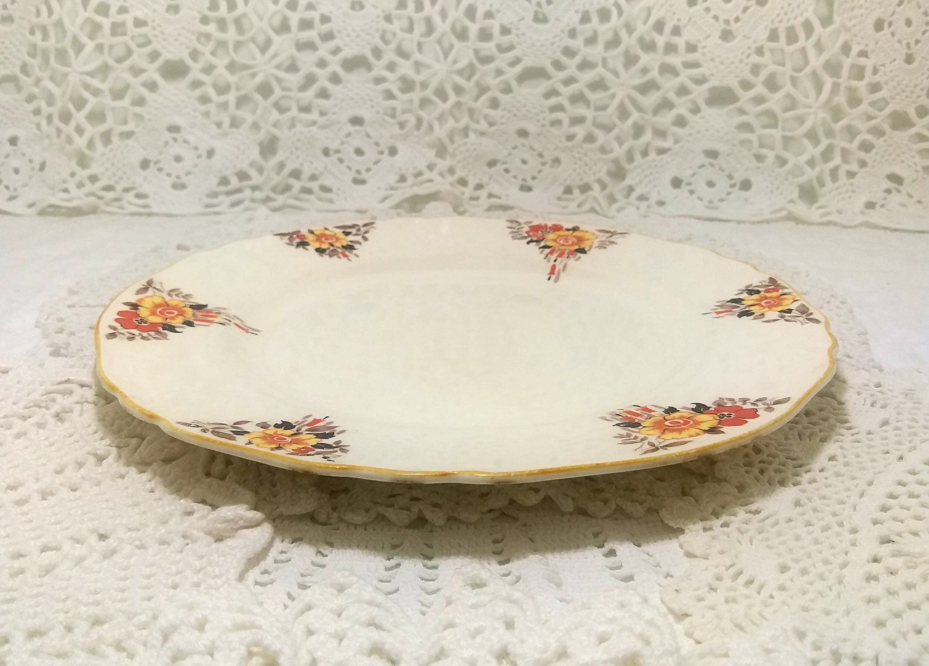 Alfred Meakin Salad Plate – Fawnleas Pattern