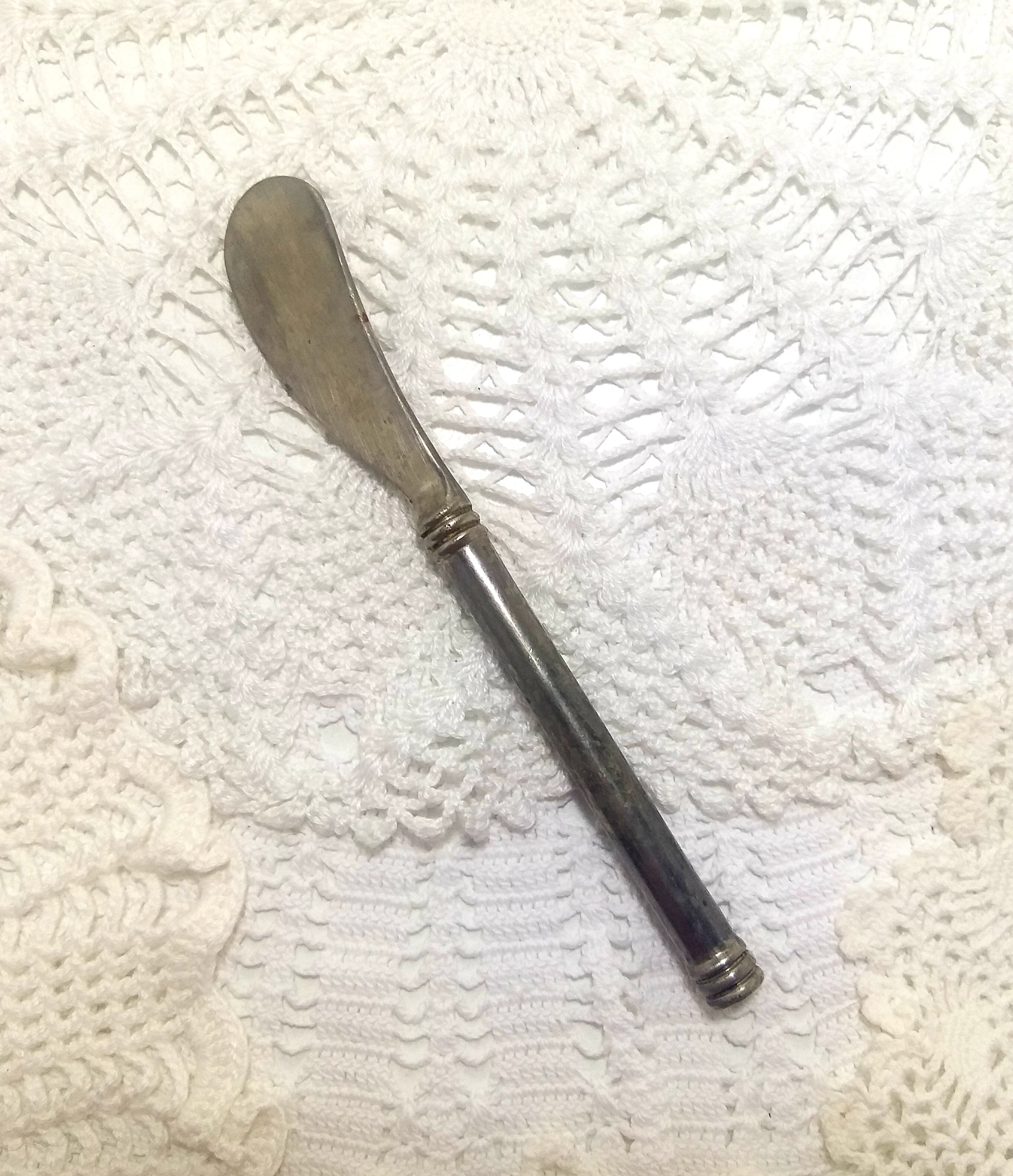 Solid Contemporary Pate Knife With Round Handle