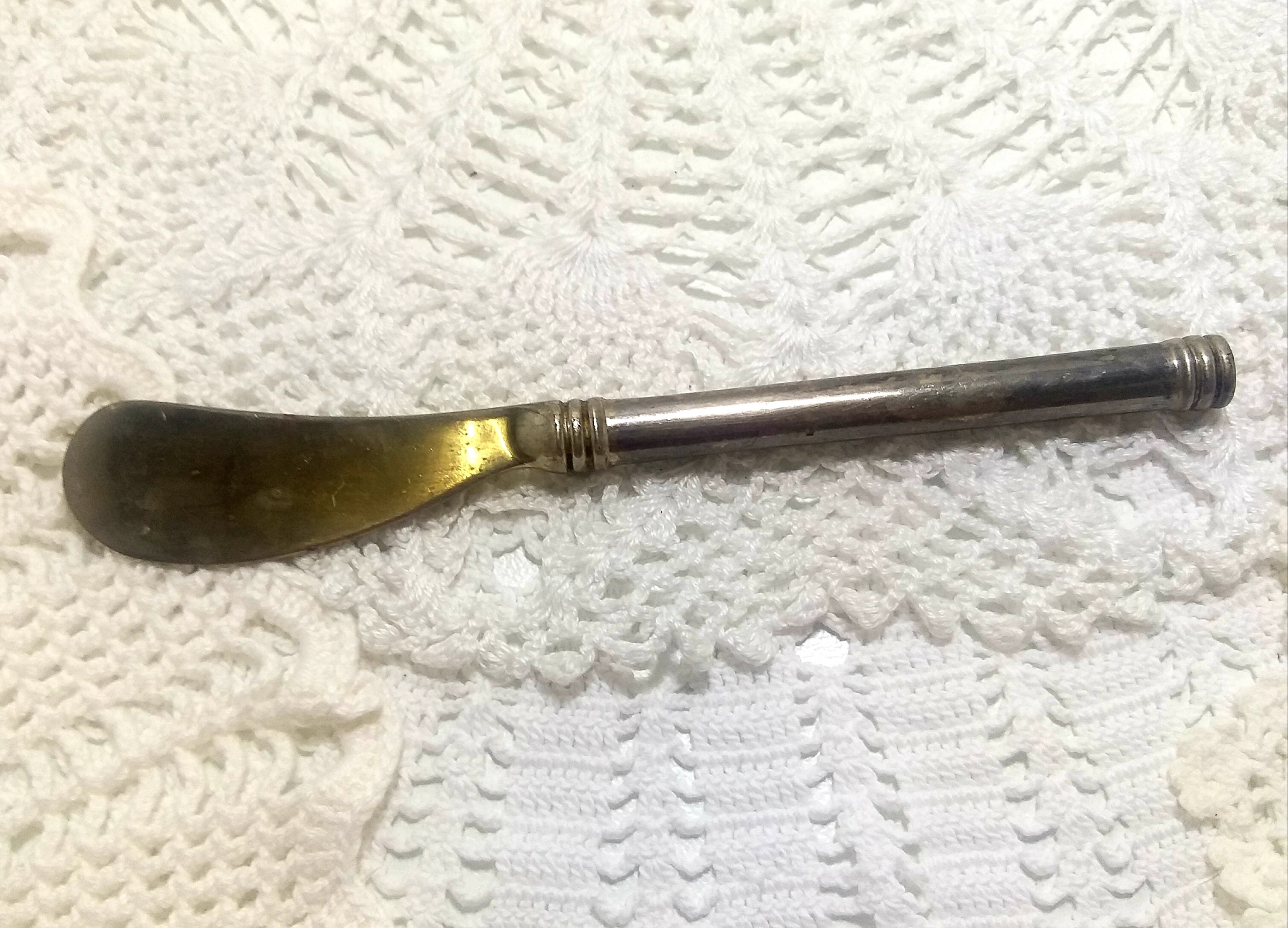 Solid Contemporary Pate Knife With Round Handle