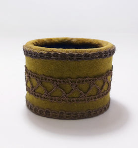Small Vintage Clad Trinket Holder