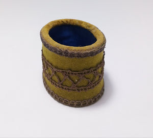Small Vintage Clad Trinket Holder