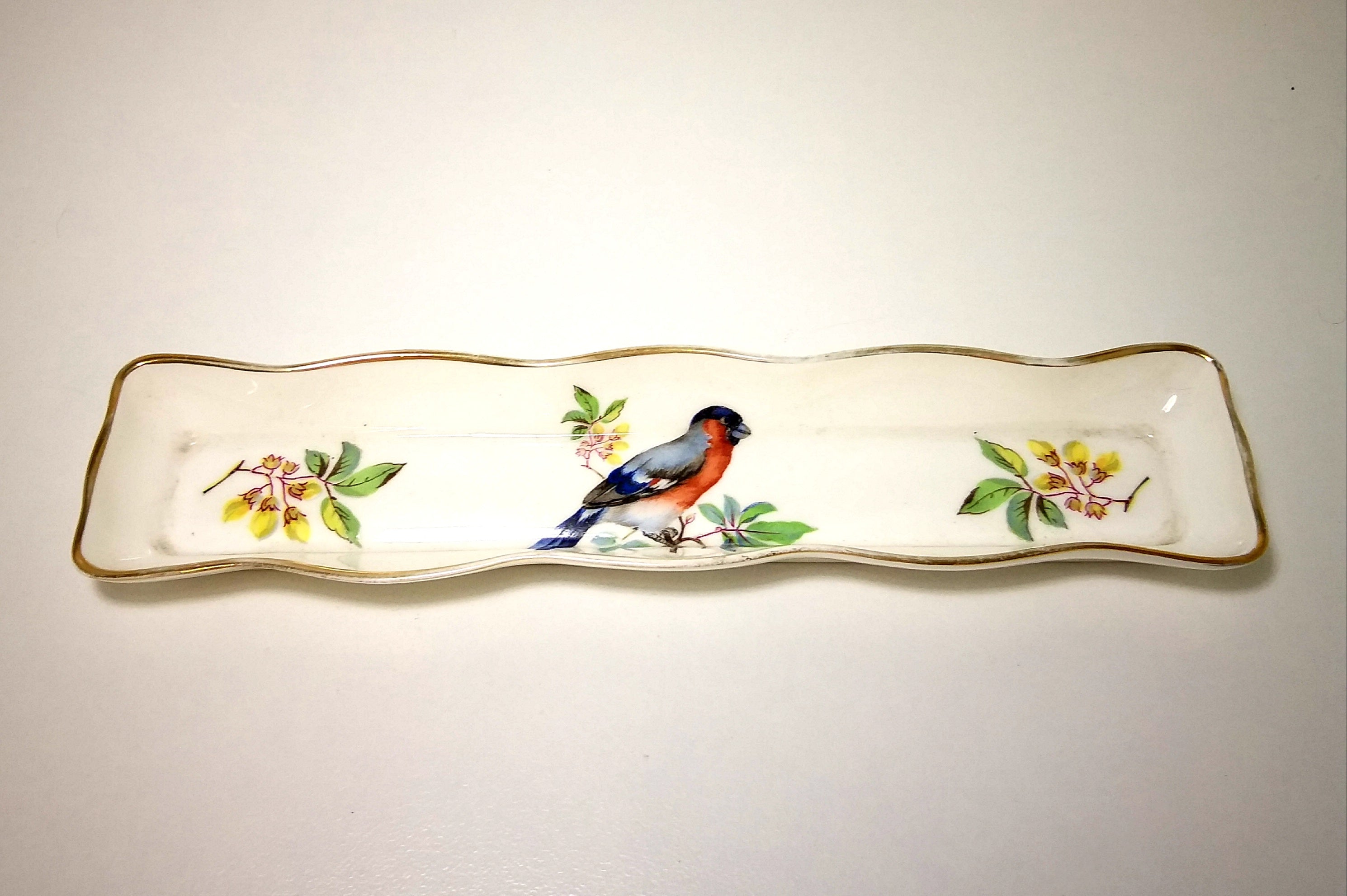 Rare Vintage Oakly Fine Bone China Mint Tray