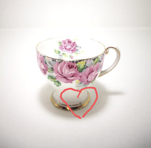 Vintage Royal Standard Demitasse Tea Cup – Rose Of Sharon Pattern