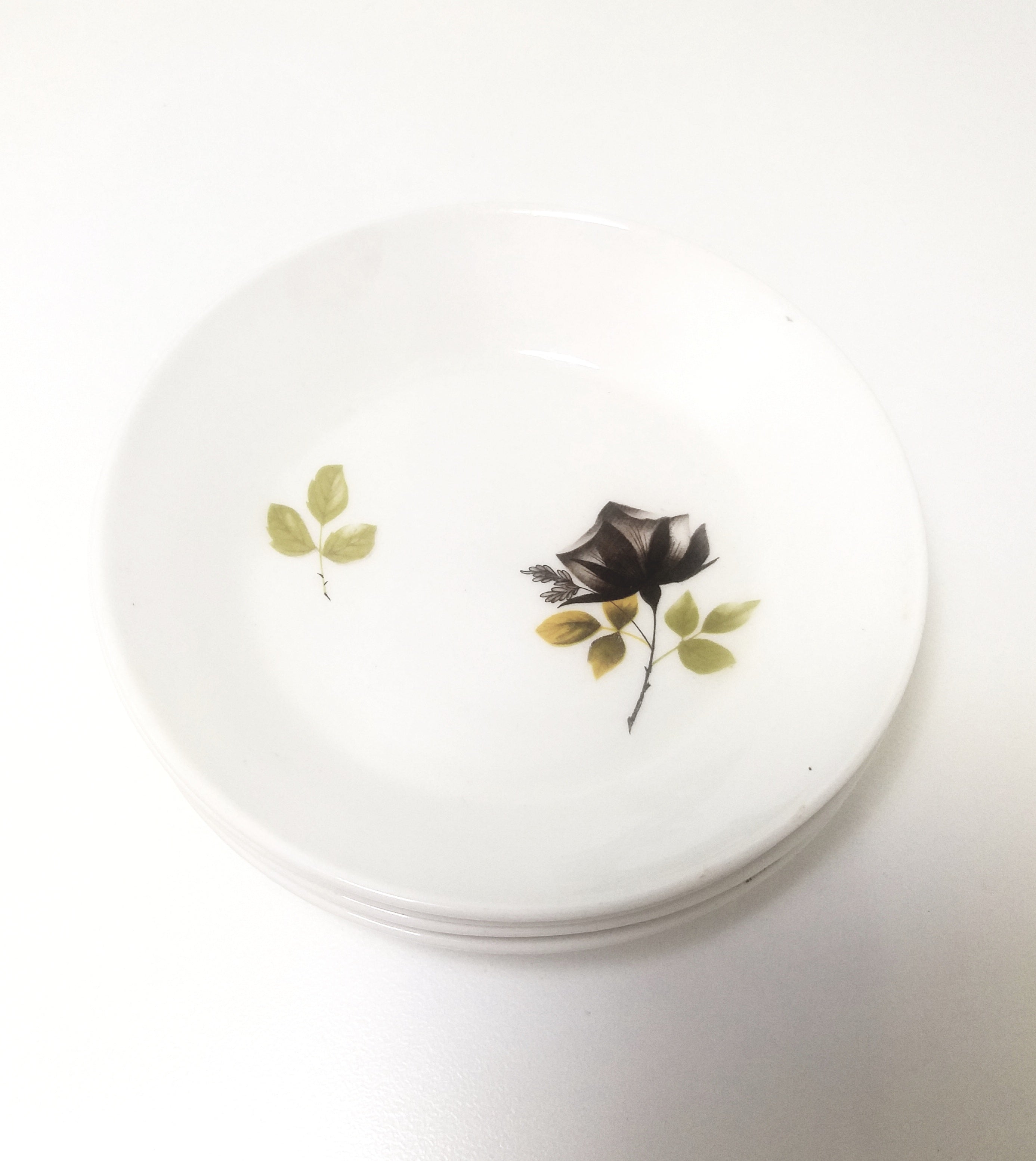 Vintage Set Of 4 Identical Constantia Autumn Patterned Dessert Bowls